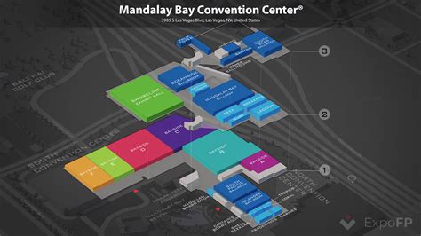 Convention Center Map .